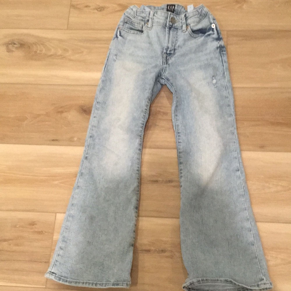 Girls size M lightly washed elastic waist from  gap
